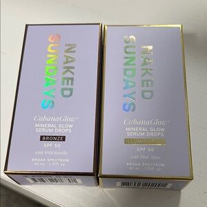 Naked Sundays Mineral Glow Serum Drops Duo
